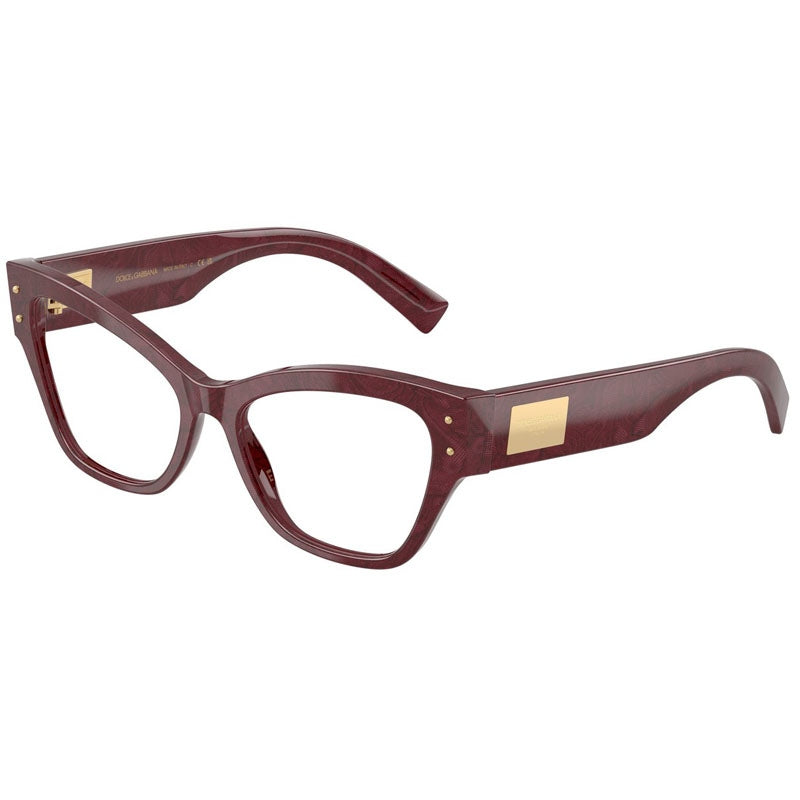 Dolce e Gabbana Eyeglasses, Model: 0DG3404 Colour: 3442