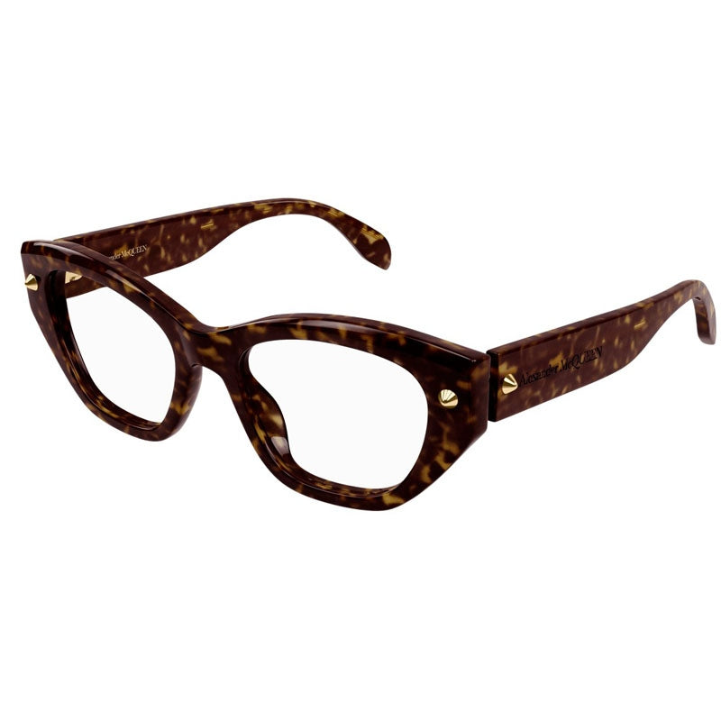 Alexander McQueen Eyeglasses, Model: AM0410O Colour: 002