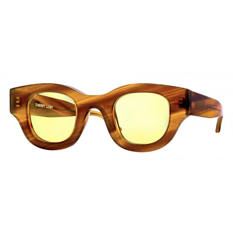 Thierry Lasry solbriller, model: Autocracy farve: 821Gul
