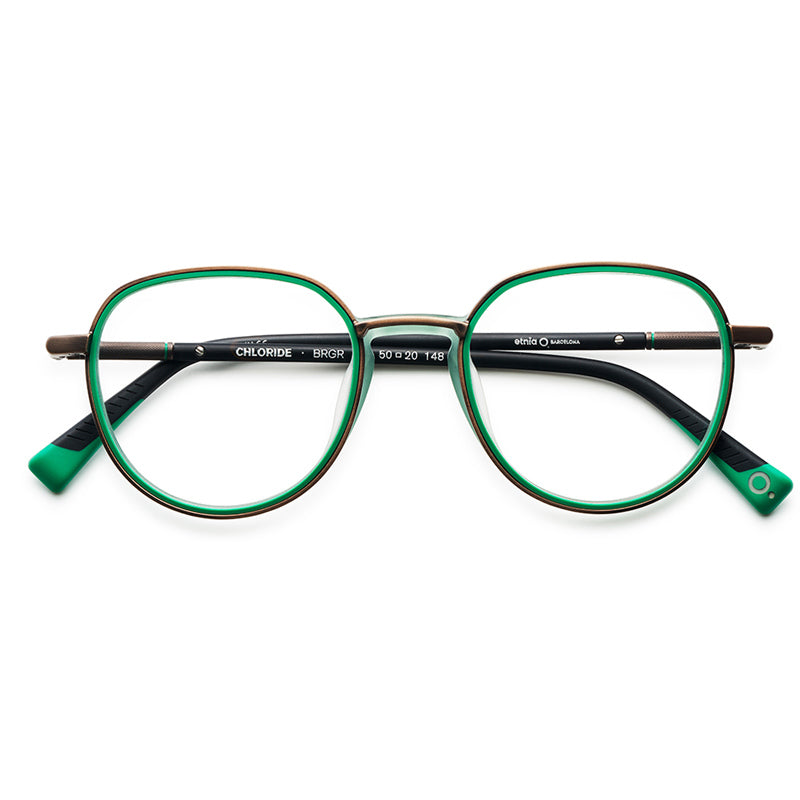 Etnia Barcelona Eyeglasses, Model: Chloride Colour: BRGR