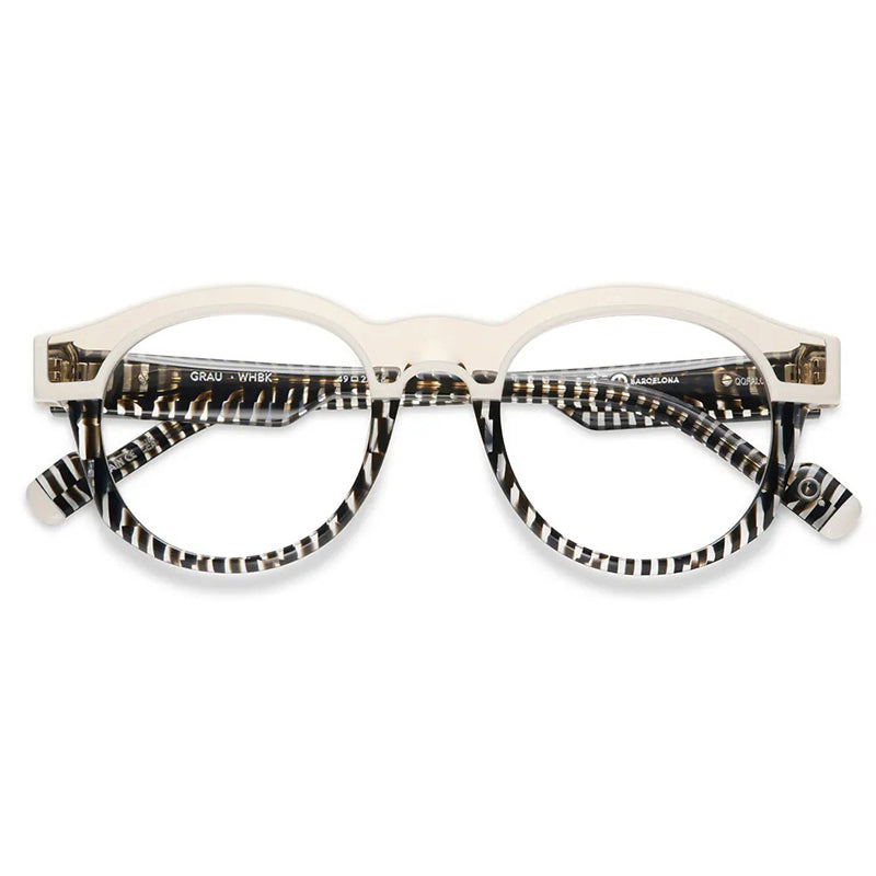 Etnia Barcelona Glasögon, Modell: Grau Färg: WHBK