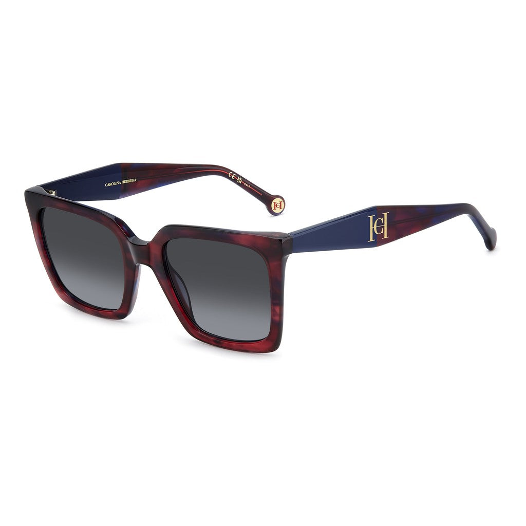 Carolina Herrera HER 0416S K4G9O Burgundy Horn Sunglasses