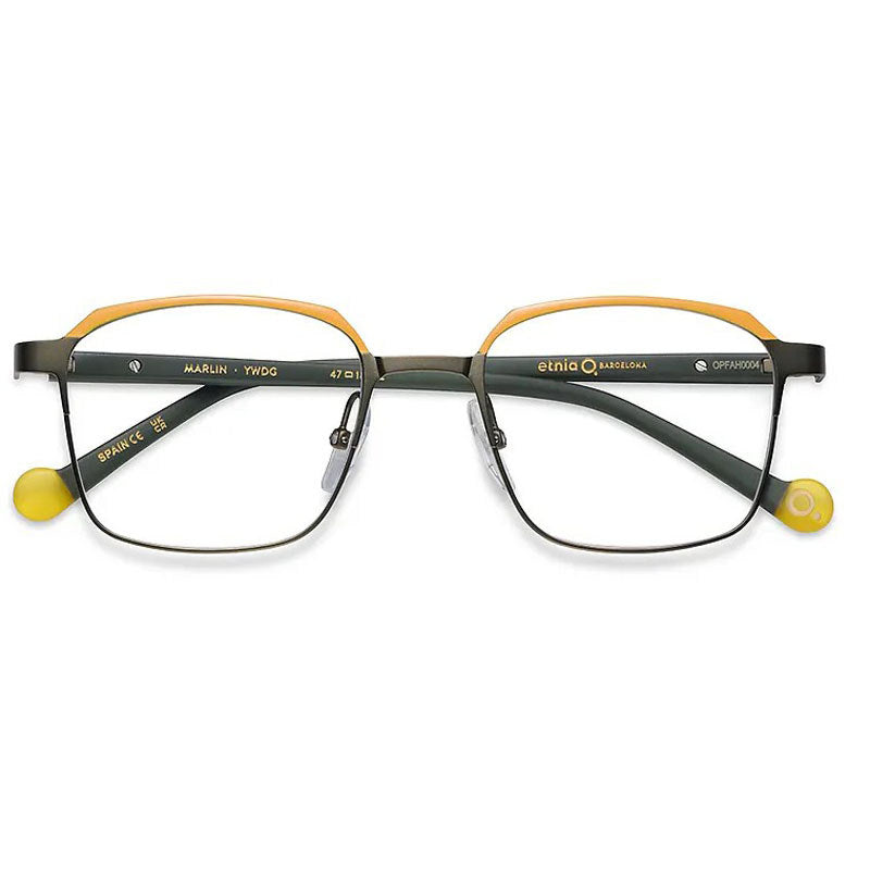 Etnia Barcelona Eyeglasses, Model: Marlin Colour: YWDG