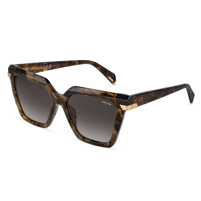Police Sunglasses, Model: SPLU04 Colour: 0XAP