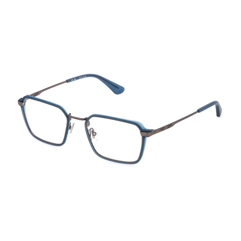 Police Eyeglasses, Model: VPLQ71 Colour: 0613