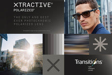 Load image into Gallery viewer, Transitions / Photochromic XTRACTIVE Polarized GREY