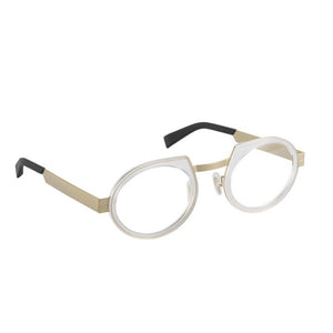 SEEOO Eyeglasses, Model: BigMetalGold Colour: Trasparent