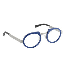 Load image into Gallery viewer, SEEOO Eyeglasses, Model: BigMetalPalladium Colour: Blue