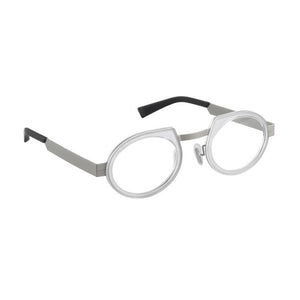 SEEOO Eyeglasses, Model: BigMetalPalladium Colour: Trasparent
