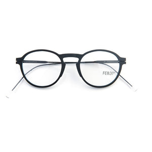 FEB31st Eyeglasses, Model: JP Colour: Black