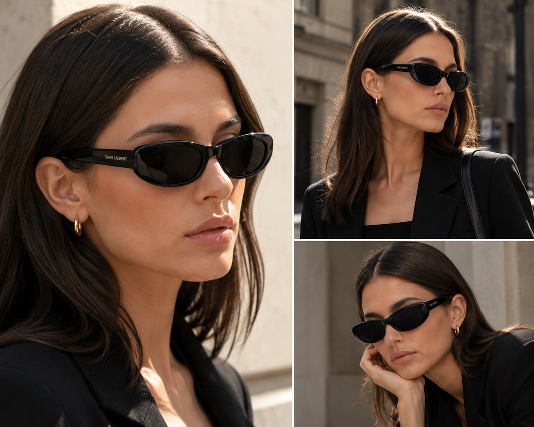 Saint Laurent SL 557 Shade 001: The Statement Sunglasses Available Now