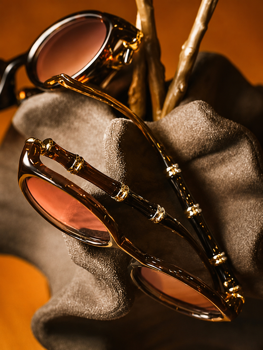 Gucci Spring 2026: Luminous Bamboo and Rimless Geometries