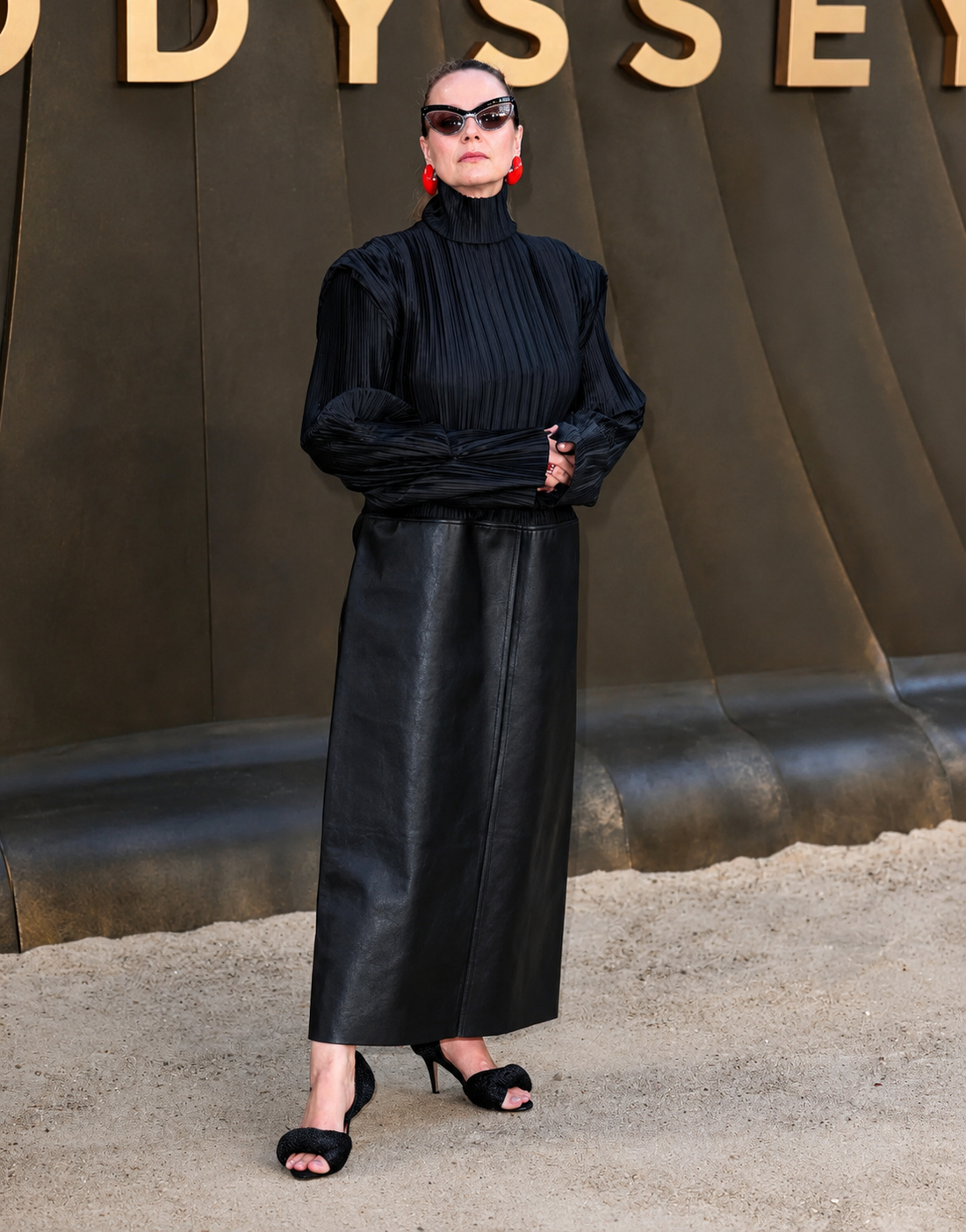 Samantha Norton Debuts Bottega Veneta BV1480S at London Premiere