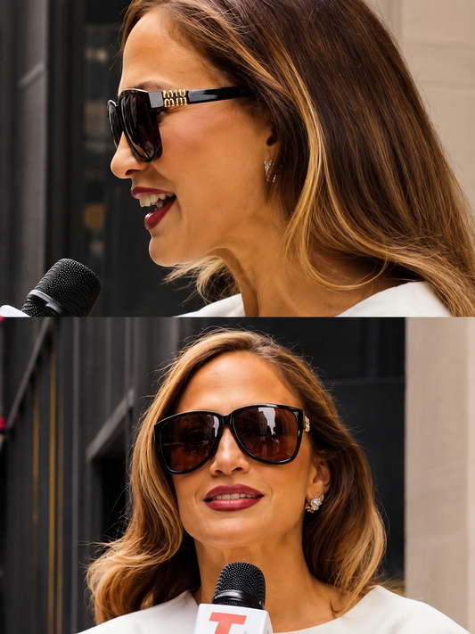 Jennifer Lopez Redefines Summer Glamour in Miu Miu Tortoiseshell