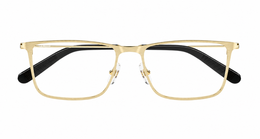 The Executive Persona: Montblanc Modern Rectangular Optical Frames