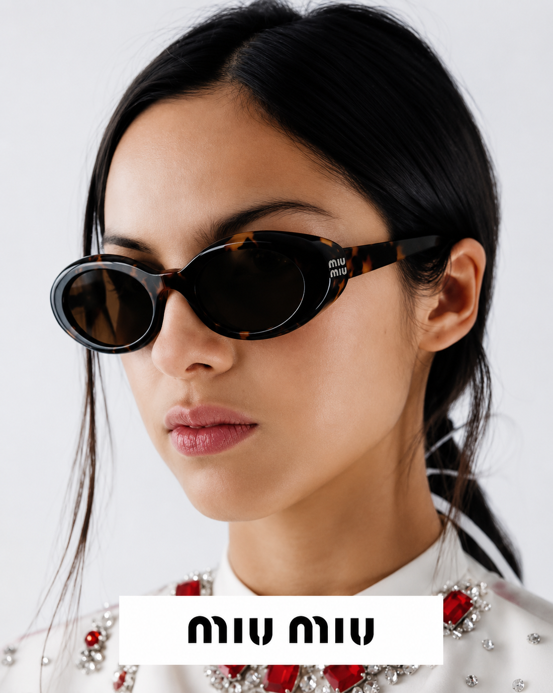 Miu Miu Oval Eyewear Redefines Modern Celebrity Street Style
