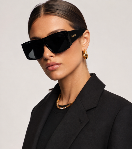 Dark Glamour Redefined: How Saint Laurent’s 2026 Sculptural Black Acetates Dominate Global Fashion Capitals