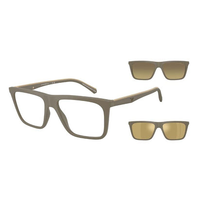 Lunettes de soleil Emporio Armani, Modèle : 0EA4258 Couleur : 54371W