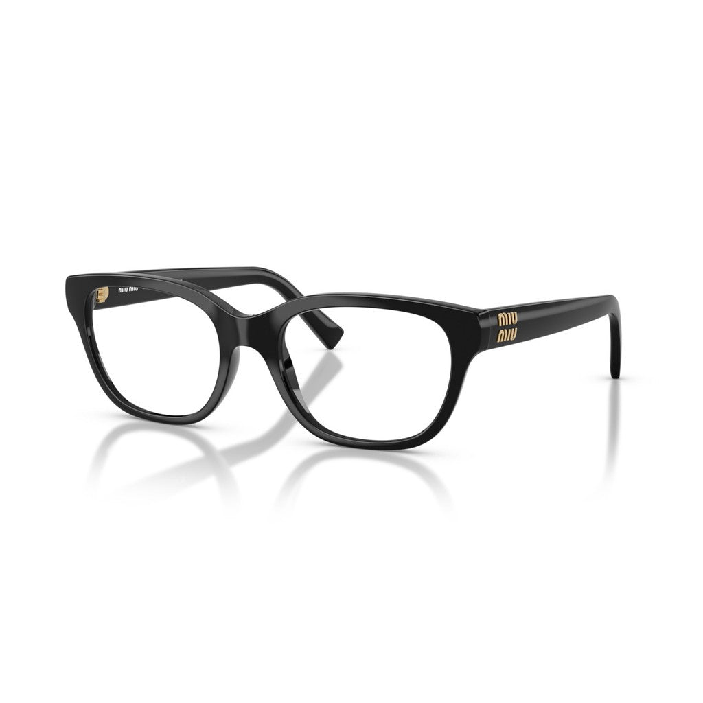 MiuMiu 0MU 07ZV 1AB1O1 Black Eyeglasses