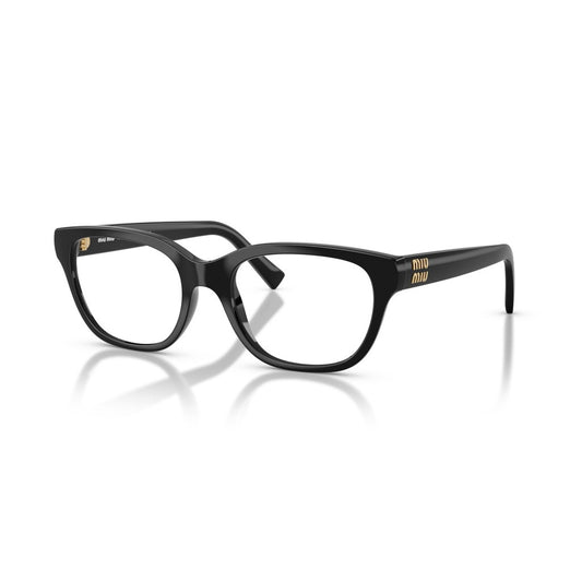 MiuMiu 0MU 07ZV 1AB1O1 Black Eyeglasses