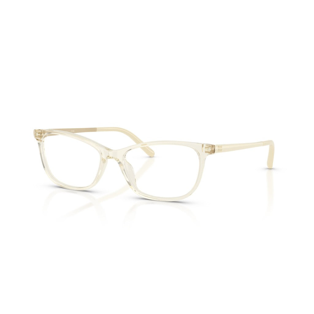 MiuMiu 0MU 09ZV 12X1O1 Transparent champagne Eyeglasses