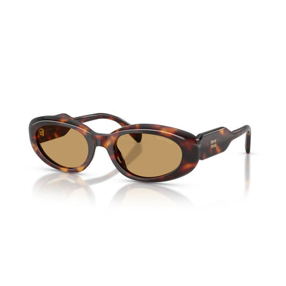 MiuMiu 0MU C01S 27L10Y Havana Sunglasses