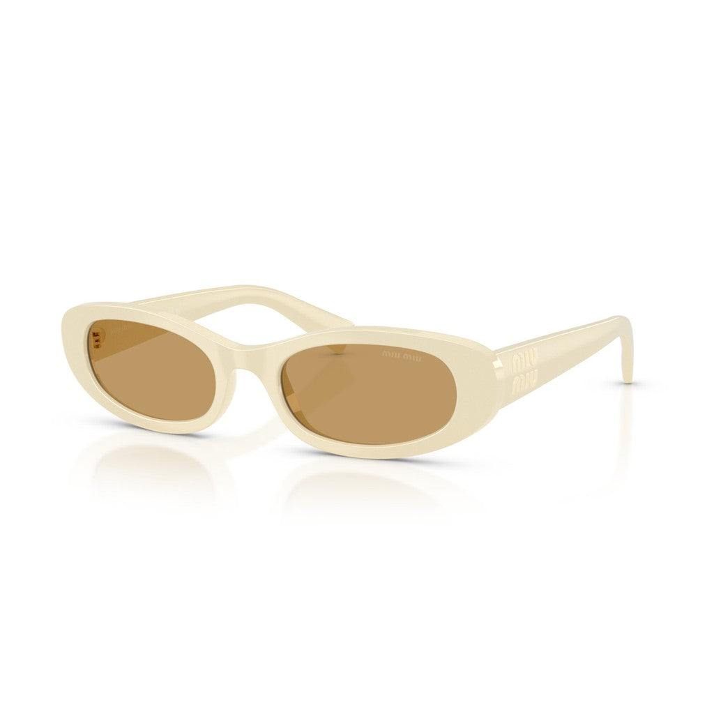 MiuMiu 0MU C02S 24R10Y Milky white Sunglasses
