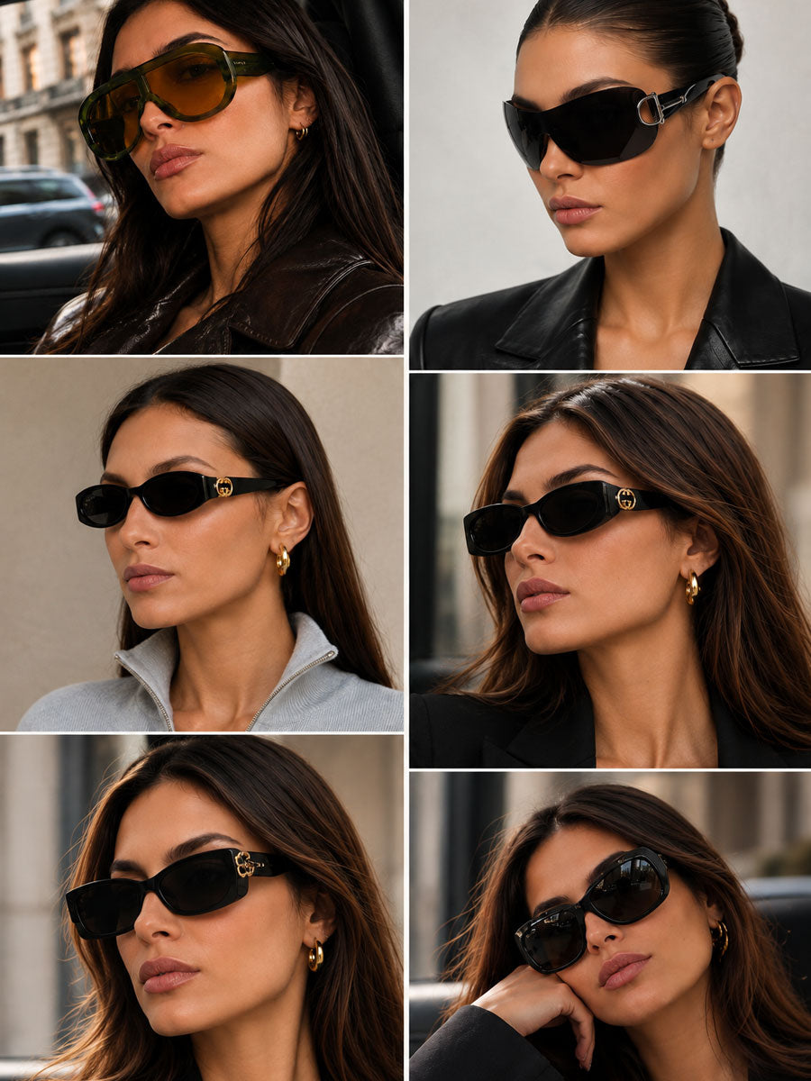 GUCCI sunglasses with a modern frame and stylish design for women