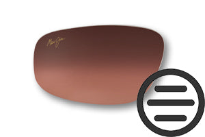 The Maui Rose lens has a rose tint that makes everything look warm