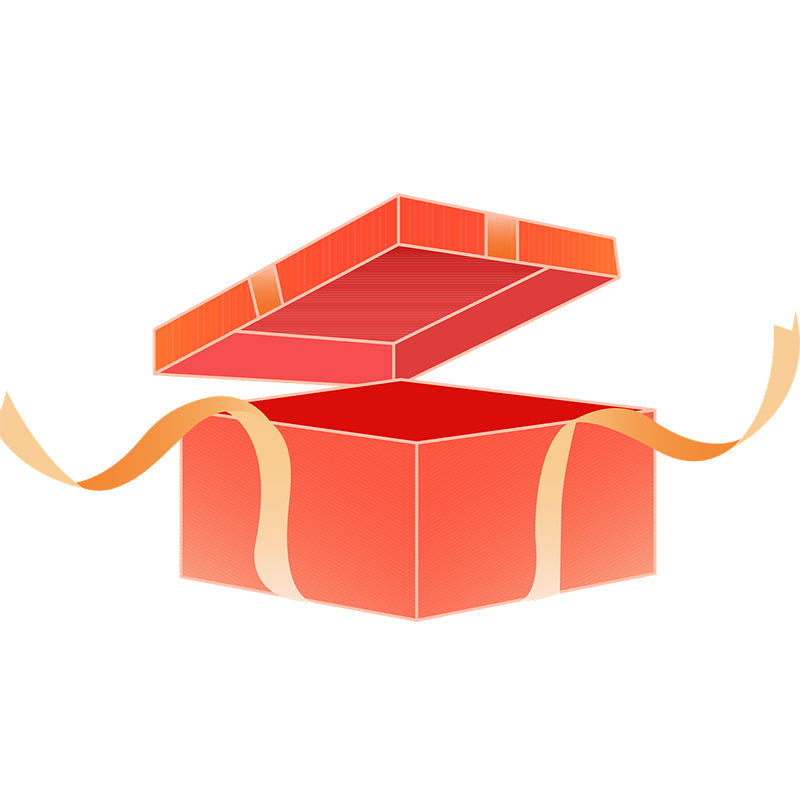 Gift-wrapped box representing the eyewear gift wrapping option