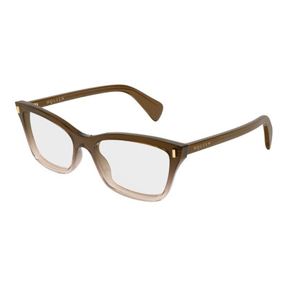 Alexander McQueen Eyeglasses, Model: AM0584O Colour: 008