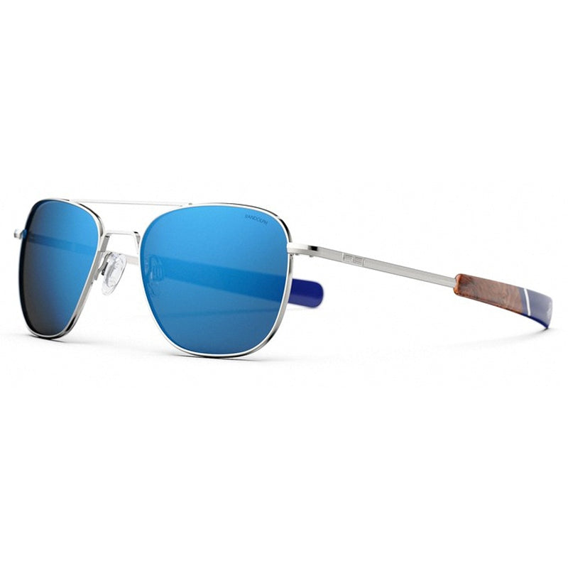 Randolph Sunglasses, Model: AVIATOR Colour: GunmetalAtlanticBlue