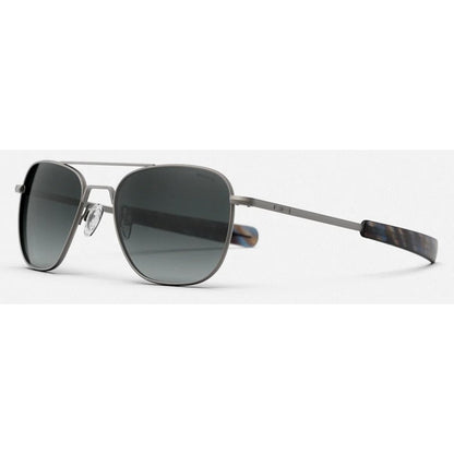 Randolph Sunglasses, Model: AVIATOR Colour: SatinGunmetalSlate