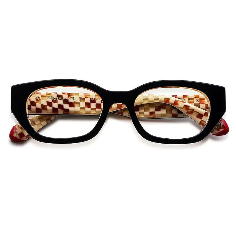 Etnia Barcelona Eyeglasses, Model: BrutalNo06 Colour: BK