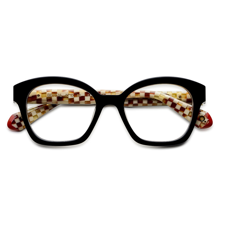 Etnia Barcelona Eyeglasses, Model: BrutalNo15 Colour: BK