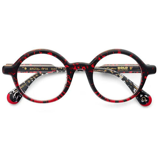 Etnia Barcelona Eyeglasses, Model: BrutalNo35 Colour: RDBK