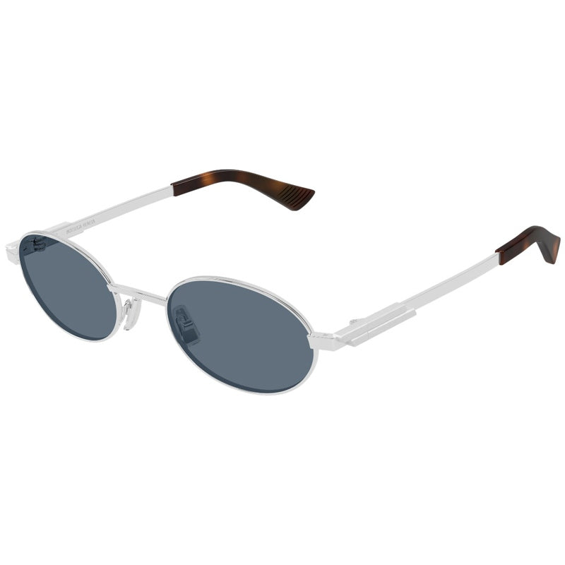 Bottega Veneta BV1470S 001 Sunglasses Gold Oval Frame, Grey Lenses s-l400.jpg main image 4