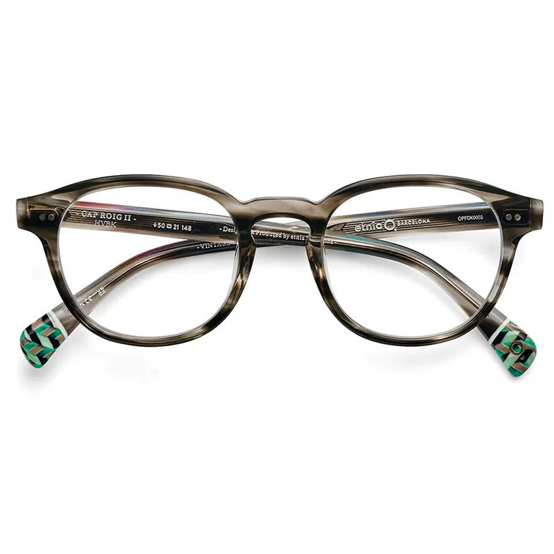 Etnia Barcelona Eyeglasses, Model: CapRoigII Colour: HVBR
