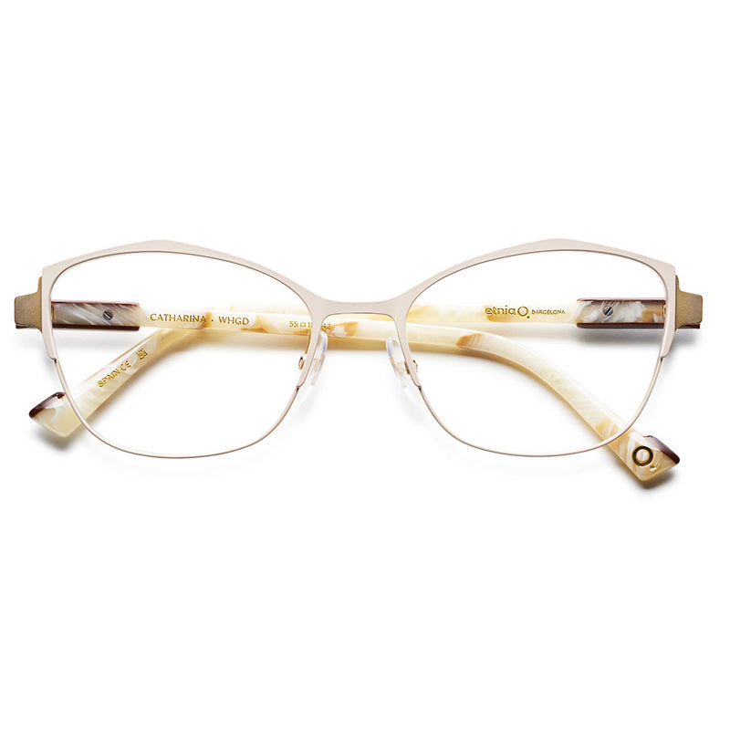 Etnia Barcelona Eyeglasses, Model: Catharina Colour: WHGD