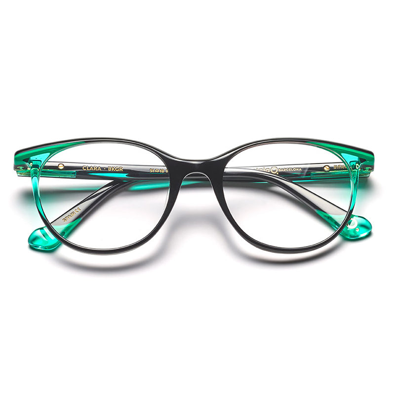 Etnia Barcelona Eyeglasses, Model: Clara Colour: BKGR