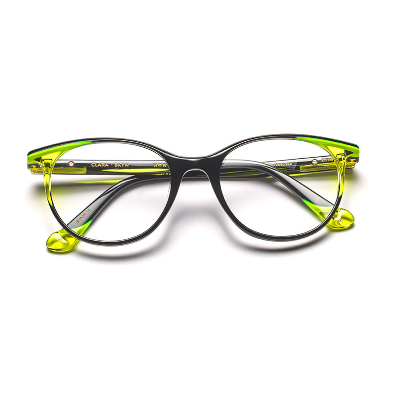 Etnia Barcelona Eyeglasses, Model: Clara Colour: BKYW