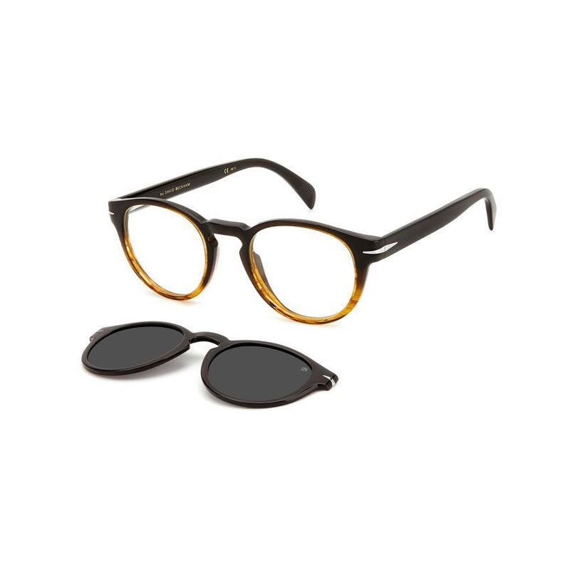 David Beckham Eyeglasses, Model: DB7104CS Colour: EX4M9