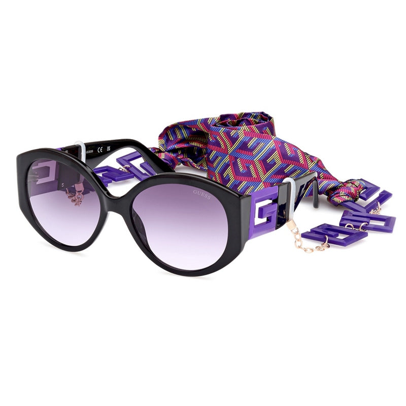 Guess GU7917 41B shiny black 56/17/140 WOMAN Sunglasses Guess GU7917 41B black 56/17/140 Women main image 2