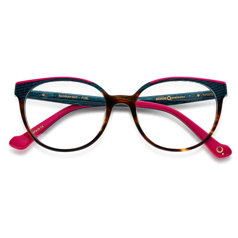 Etnia Barcelona Eyeglasses, Model: HannahBay Colour: FUBL