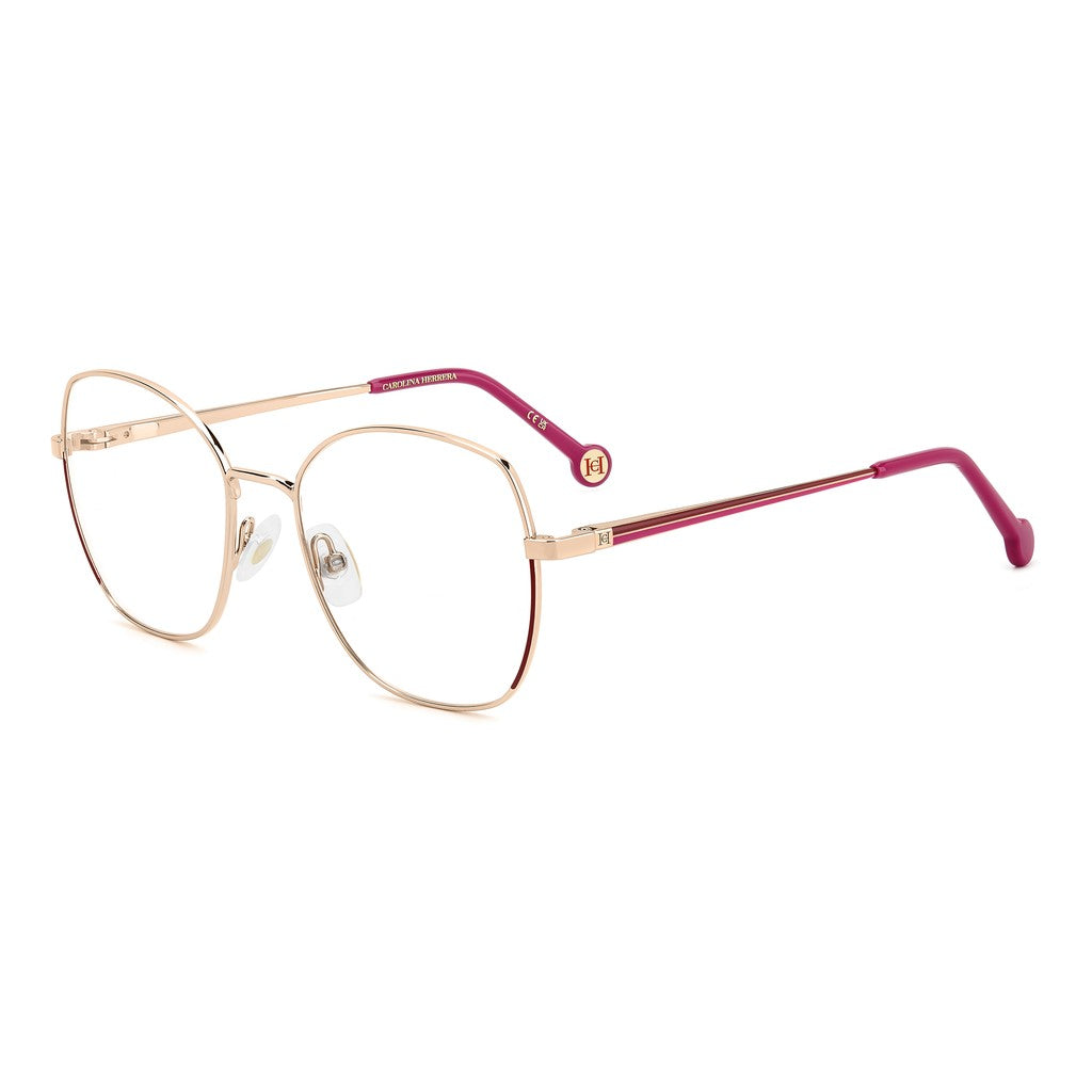 Carolina Herrera HER0281 YK9 Burgundy Gold Eyeglasses