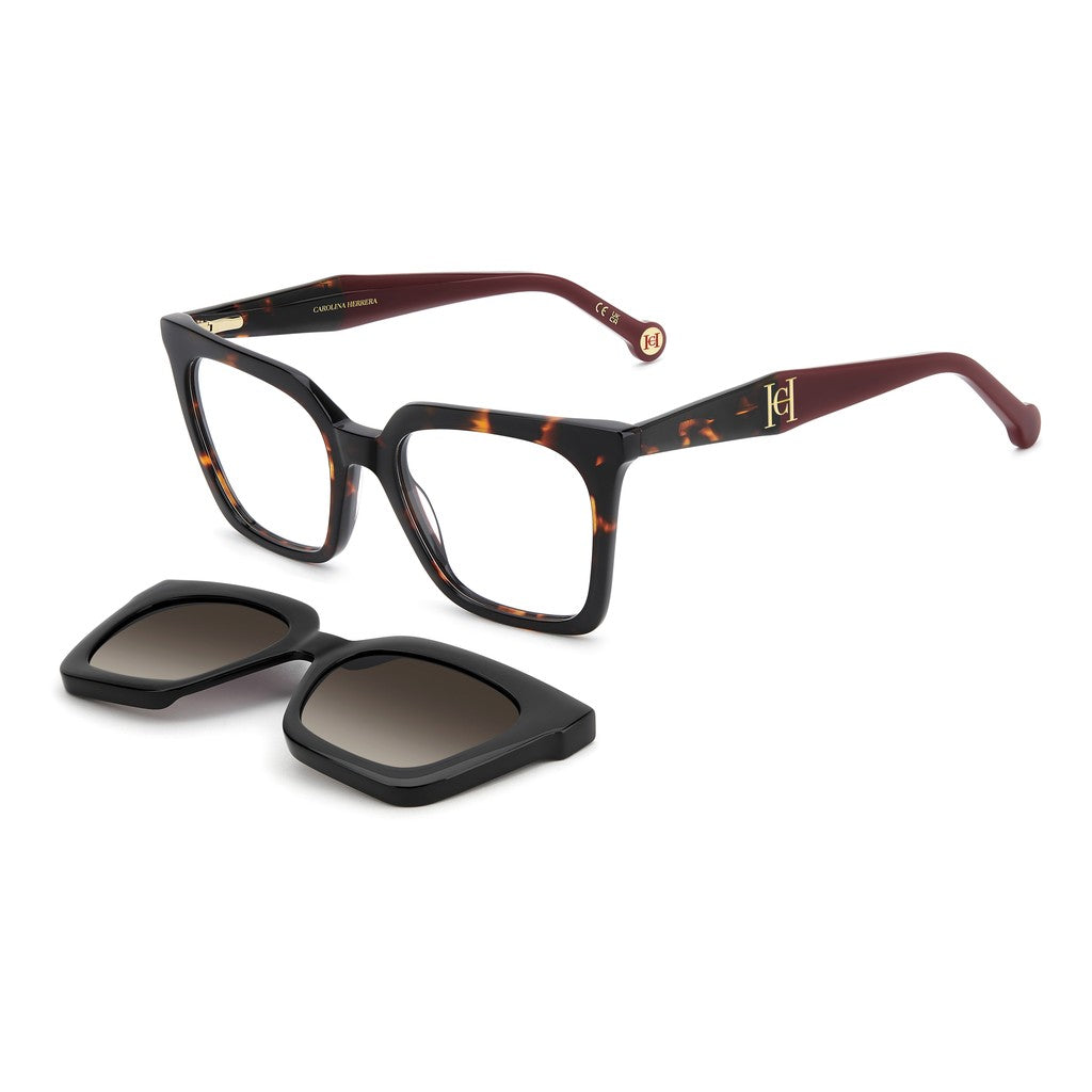 Carolina Herrera HER 0376C With Clip-On 086 Havana Brown Eyeglasses