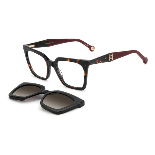 Carolina Herrera HER 0376C With Clip-On 086 Havana Brown Eyeglasses