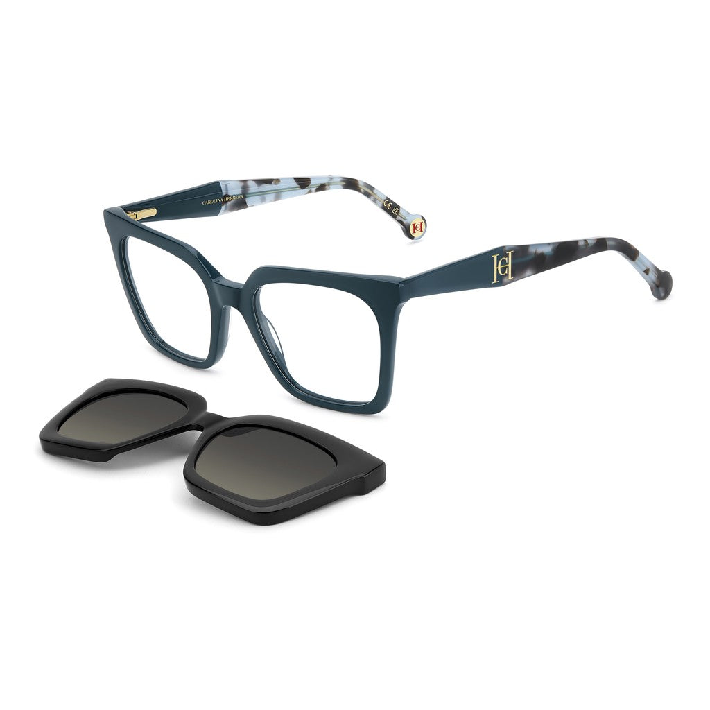 Carolina Herrera HER 0376C With Clip-On ZI9 Blue Eyeglasses