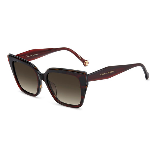 Carolina Herrera HER 0403GS Smart Asian Fitting OUCHA Red Havana Sunglasses