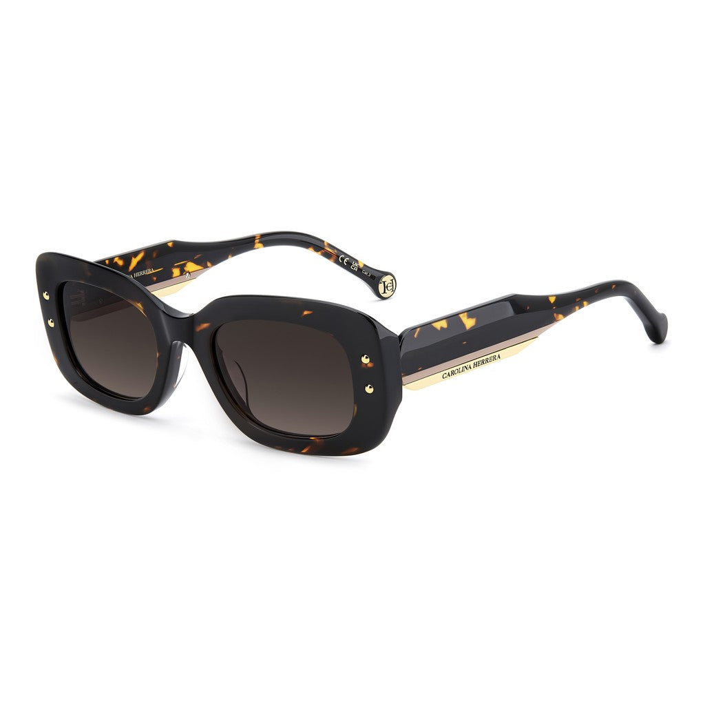 Carolina Herrera HER 0411GS Smart Asian Fitting 086HA Havana Brown Sunglasses